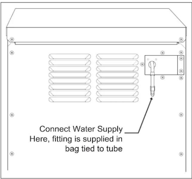 Scotsman NU130A - Water Supply - 1