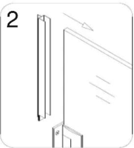 DreamLine Unidoor Plus SHEN-2428303436-04 - Get three measurements: - 2