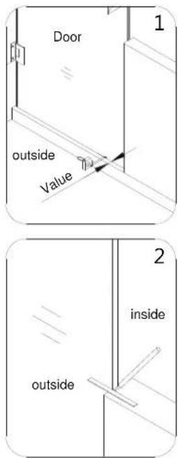 DreamLine Unidoor Plus SHEN-2428303436-04 - Example - 2