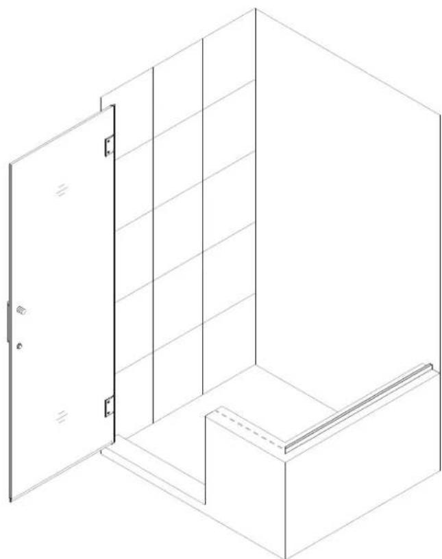 DreamLine Unidoor Plus SHEN-2428303436-04 - Example - 22
