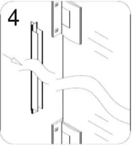 DreamLine Unidoor Plus SHEN-2428303436-04 - Get three measurements: - 4