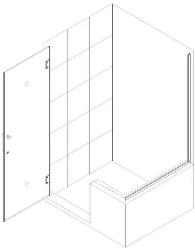 DreamLine Unidoor Plus SHEN-2428303436-04 - Example - 33