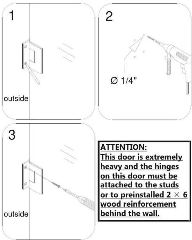DreamLine Unidoor Plus SHEN-2428303436-04 - IMPORTANT: - 1