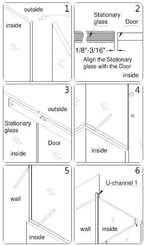 DreamLine Unidoor Plus SHEN-2428303436-04 - Example - 13