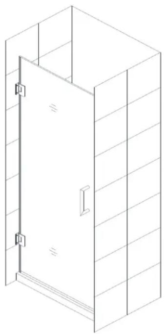 DreamLine Unidoor Plus SHEN-2428303436-04 - Single Shower Door Assembly and Installation - 1