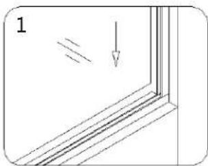 DreamLine Unidoor Plus SHEN-2428303436-04 - NOTE: - 1