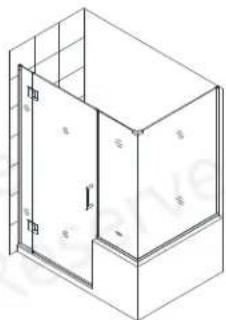 DreamLine Unidoor-X E12730-04 - This Unidoor-X Style M manual is used with the following Model Styles: - 11