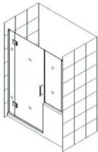 DreamLine Unidoor-X E12730-04 - This Unidoor-X Style M manual is used with the following Model Styles: - 7