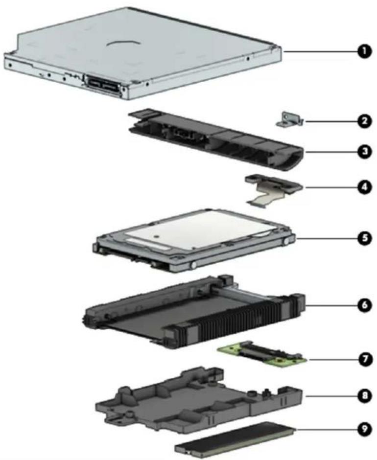 HP 17-y000 - Miscellaneous parts - 1