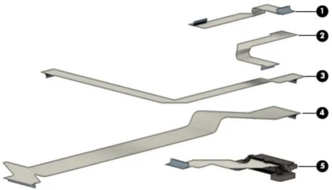 HP 17-y000 - Miscellaneous parts - 2