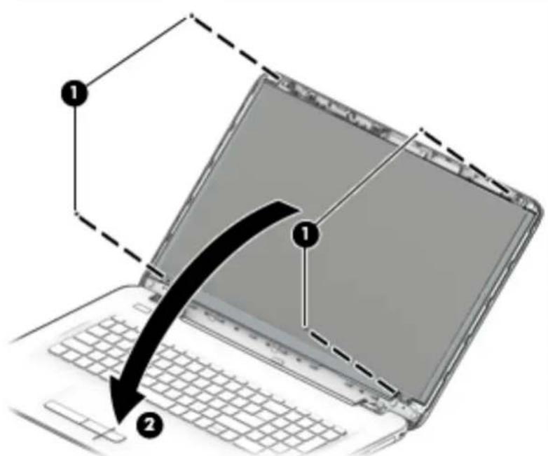 HP 17-y000 - Description Spare part number - 9