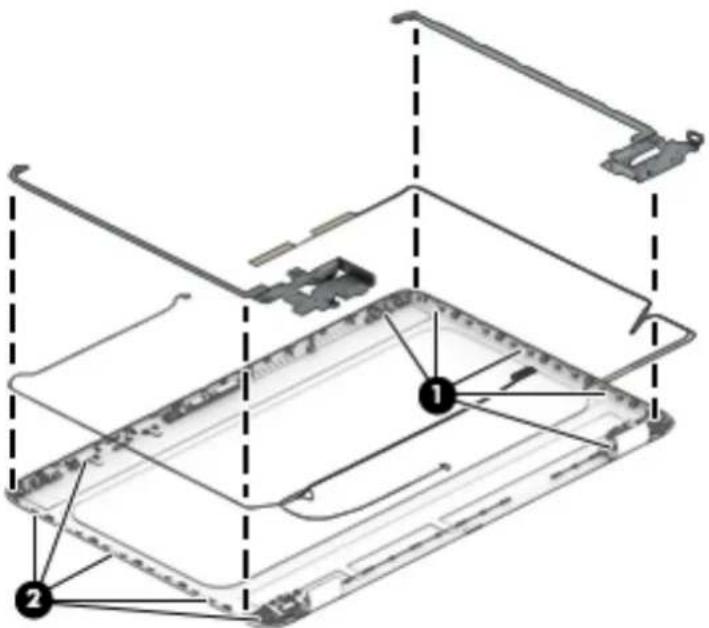 HP 17-y000 - Description Spare part number - 18