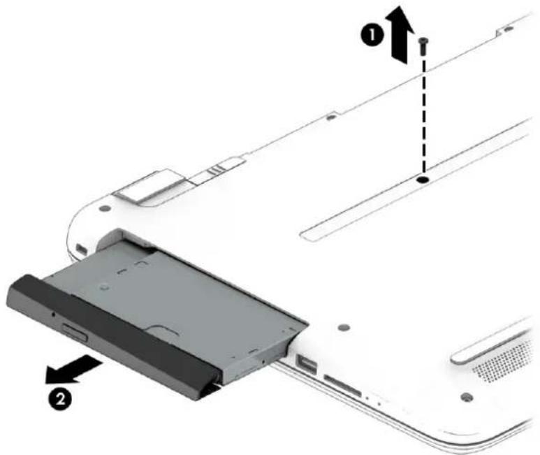 HP 17-y000 - Optical drive - 1