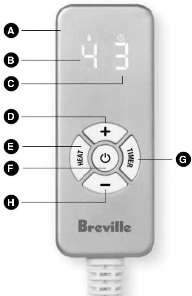 BREVILLE the Sleep Sound BEB539 - Controller - 1