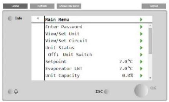 DAIKIN EWADC19T-XLB3 - Embedded Web Interface - 2