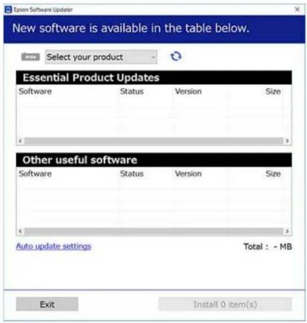 EPSON WorkForce Pro WF-C8690D3TWFC - Start EPSON Software Updater. - 1