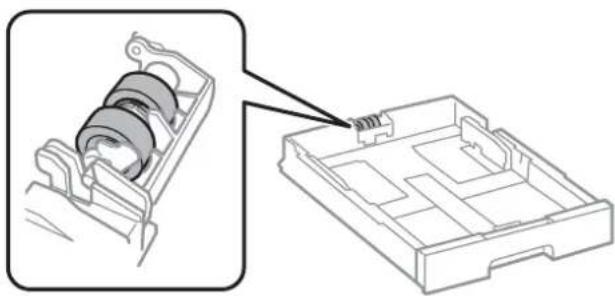 EPSON WorkForce Pro WF-C8690D3TWFC - Cleaning the Paper Path for Paper Feeding Problems (Paper Cassette) - 2