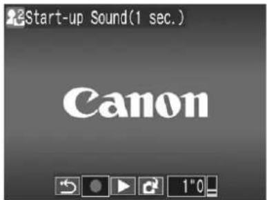 CANON IXUS 900 Ti - ●Start-up, Operation, Self-timer and Shutter Sounds - 1