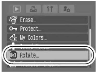 CANON IXUS 900 Ti - (Play) Menu - 1