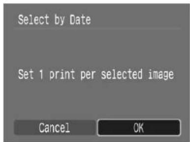 CANON IXUS 900 Ti - Select [OK] and press FUNC. SET - 1