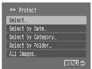 CANON IXUS 900 Ti - Select a menu item and press - 2