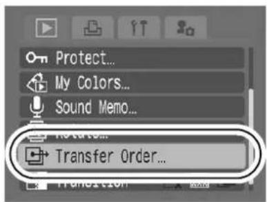 CANON IXUS 900 Ti - (Play) Menu - 1