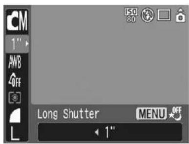 CANON IXUS 900 Ti - speed ▶ FUNC. SET - 1