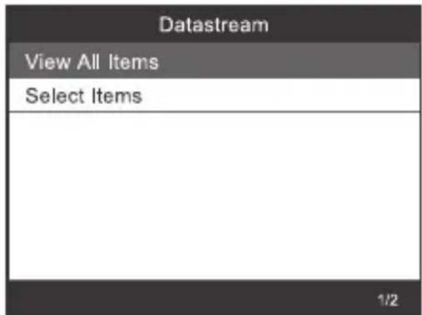 ANCEL BM500 - Data Stream - 1