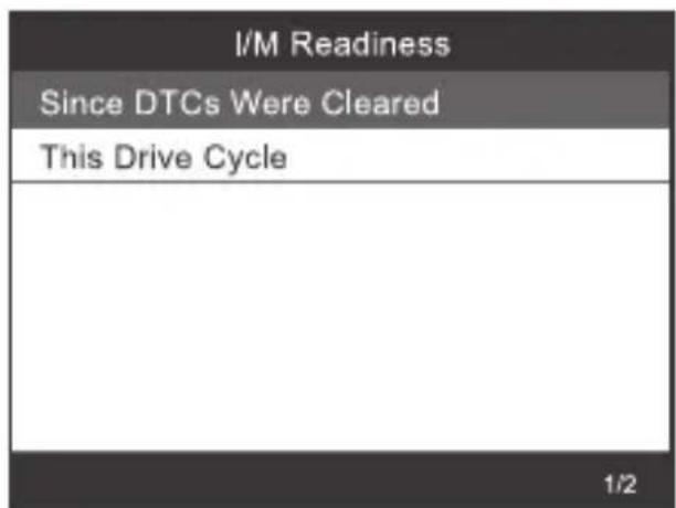 ANCEL BM500 - I/M Readiness - 2