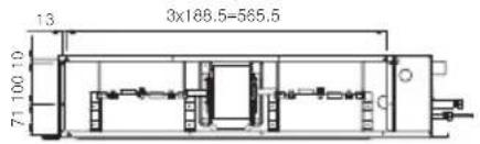 13 3x189.5=565.5 71 100 10