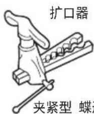 扩口器 夹紧型 蝶