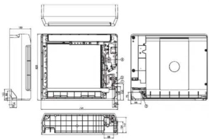 SAMSUNG AVXTJH028EF - 室内机图 - 1