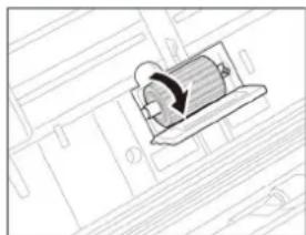 CANON DR-C130 - Besleme Silindirinin Sökülmesi - 2