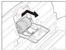 CANON DR-C130 - Geciktirme Silindirinin Sökülmesi - 2