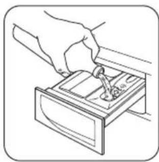 ZANUSSI ZWG 7100 P - Отмерьте смягчитель для ткани - 1
