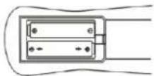 GoldMaster D-915 - Pillerin uzaktan kumandaya takılması - 2