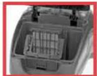 Arzum AR456 - Hava Giriş (Motor koruma) Filtresi: - 1