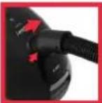 Arzum AR478 - ARZUM NORO ELEKTRİKLİ SÜPÜRGE'NİZİN AKSESUAR ÖZELLİKLERİ VE KULLANIM ALANLARI Hortumun takılması ve çıkartılması: - 2