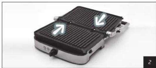 Homend Toastbuster 1301 - Plakaların yerleştirilmesi: - 2
