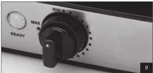 Homend Toastbuster 1301 - °C açık barbekü pişirme konumu: - 4
