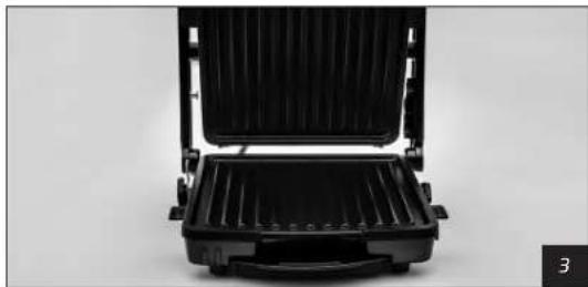 Homend Toastbuster 1305 - Dikey pişirme konumu: - 1