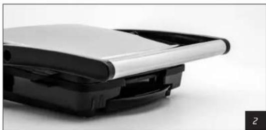 Homend Toastbuster 1305 - Kapalı pişirme konumu: - 1