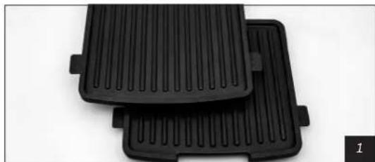 Homend Toastbuster 1305 - Plakaların yerleştirilmesi: - 1