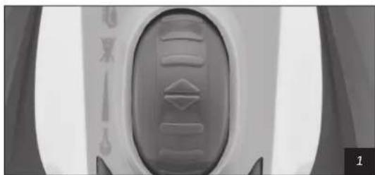 Homend Flowmotion 1110 - Buhar seçme / Taban temizleme düğmesi - 1