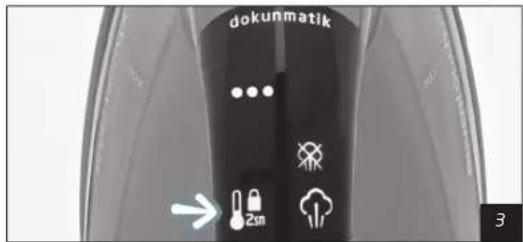 Homend Adventouch 1108 - 3) SICAKLIK SEÇİMİ: - 1