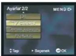 Ayarlar 2/2 D TV System... Dram Agram FPGA TAJ Sepenek OK