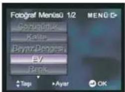 Fotograf Menlo 1/2 Sozinger Kelta Beytr Dengesi EV Rank Tags Ayar OK