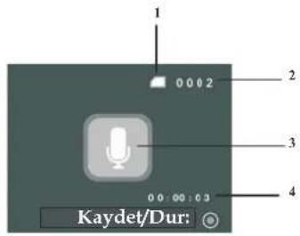 1 0 0 0 2 2 3 4 0 0:00:03 Kaydet/Dur: