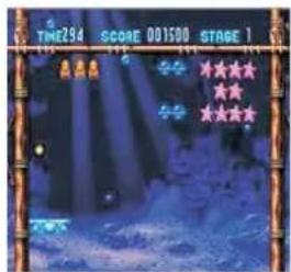 TIME294 SCORE 001500 STAGE 1 ★★★★ ★★ ★★★★★