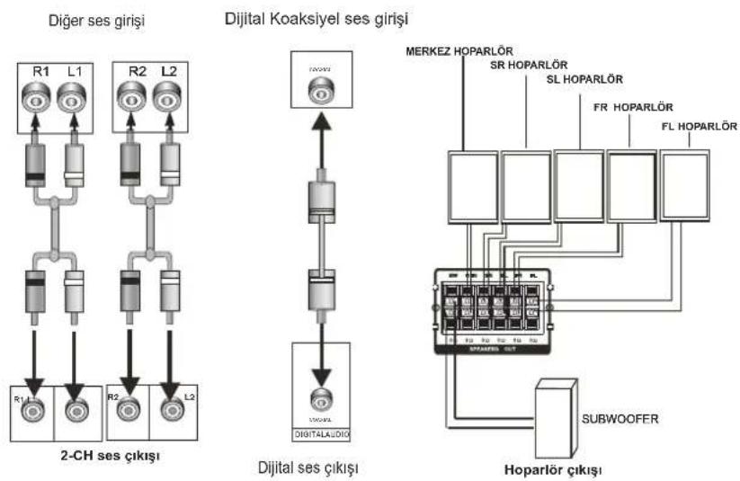 GoldMaster DVP-6000 - Hoparlör çıkışı - 1